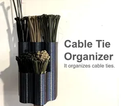 Cable Tie Organizer with Magnets