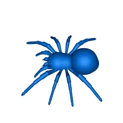 Characters & Creatures STL Descărcare - Spider - Marrone