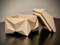 Crystalline Cubist Container, 1911