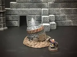 Dwarven Loamship (15mm scale)