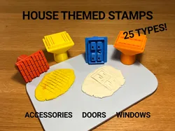 House Themed Stamps