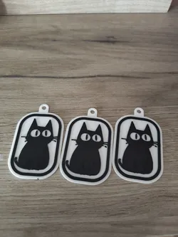 Keyring Cute Cat (No Ams)