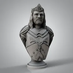 King Aragorn Bust – Lord of the Ring