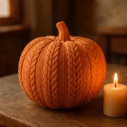 Knitted Pumpkin