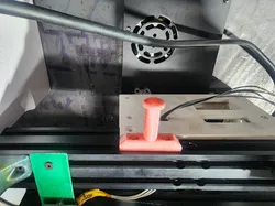 Mini spooler holder for mounting with screws