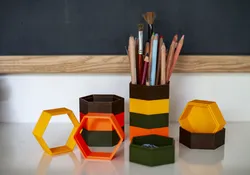 Modular box - pen holder