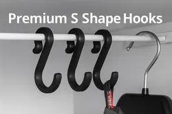Premium S-shaped hooks for the locker