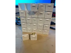 Simple Advent Calendar for Lindt Lindors and other Chocolates
