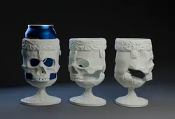 Skull Pop Can Chalice