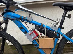 Truck horn to bike adapter