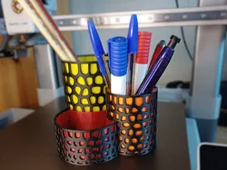 Voronoi Pencil Holder