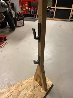 Bike Rack Top Hook