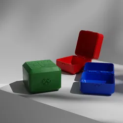 Box with hinged lid