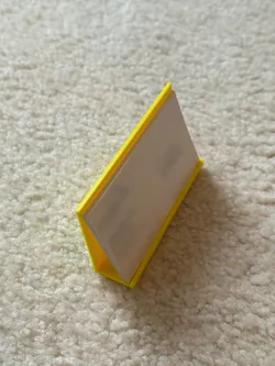 Business Card Holder Simple Lightweight Under 15g - Test Print For New Printers