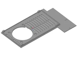 Ender 3 V2 PSU cover with 80mm fan