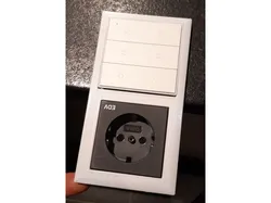 Gira System 55 Frame for Aqara Opple Zigbee Switch