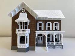 HO Scale Victorian House