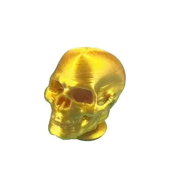 Human Skull Snap-n-Twist Jibbitz Charm for Kids' Crocs