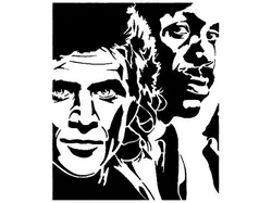 Lethal Weapon stencil