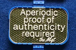Mgt Sign: Proof of Authenticity required