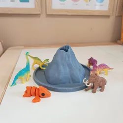 Other STL Descărcare - Erupting Volcano - JD3D Designs
