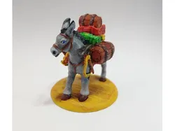 Pack Mule - Casual Pose - Tabletop Miniature - Remix