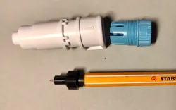 Silhouette Plotter Pen Holder (Type B) Adapter for Stabilo Pens