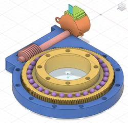 Slewdrive for stepper 28BYJ-48