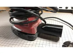 Vac adapter for mouse sander Teknico [with Fusion 360 source]