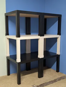 Vertical / Horizontal LACK Stacker (No screws, with Side-by-Side Option)