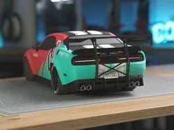 Body Kit Dodge Challenger 1/10
