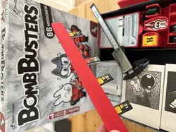 BombBusters stand (boardgame inlay)