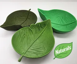 Deep Leaf Bowl - Naturals Collection (Flat Bottom)