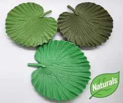 Fan Leaf Tray - Naturals Collection (Flat Bottom)
