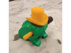 Frog Guiro - Instrument (With Hats!)