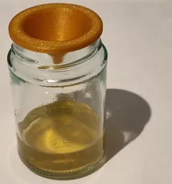 Fruitfly trap for Barilla Pesto Jar
