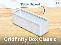 Gridfinity Box Classic - Organizer boxes for desktop or drawer