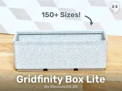 Gridfinity Box Lite - Filament friendly bins