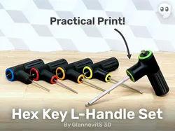 Hex-key L-Handle Set (metric - customize your tools)