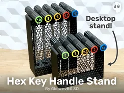 Hex-key T-Handle Stand (simple, functional, multiple sizes)
