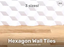Hexagon Wall Tiles (Backdrop styling for photos)