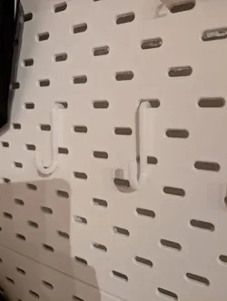 Ikea Skadis Hook for 90 Degrees