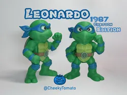Leonardo – TMNT 1987 DeskBuddy Figurine