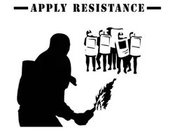 Resistance stencil