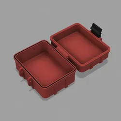 Rugged Box (parametric; single latch)