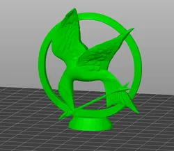 The Hunger games symbol