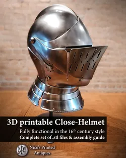 Wearable Close Helmet (16th Century Knight Armor)