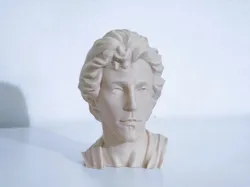 Young Bruce Springsteen bust