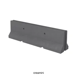 64 Scale  Concrete Barrier 3D print model