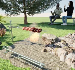 Asador Portable